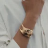Bransoletka Eroz Edition, pozłacana 24-karatowym złotem