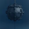 Button Bow Sphere Edition Ink