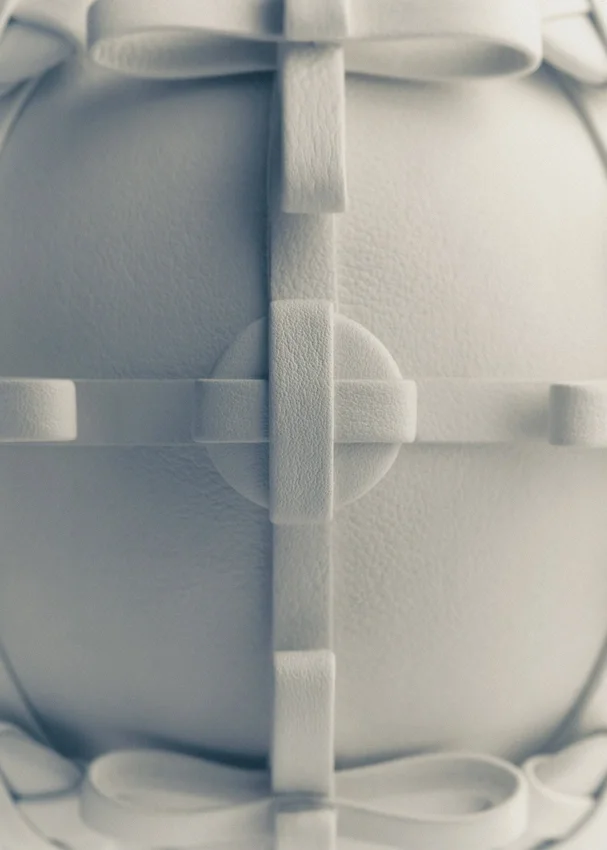 Button Bow Sphere Edition Porcelain