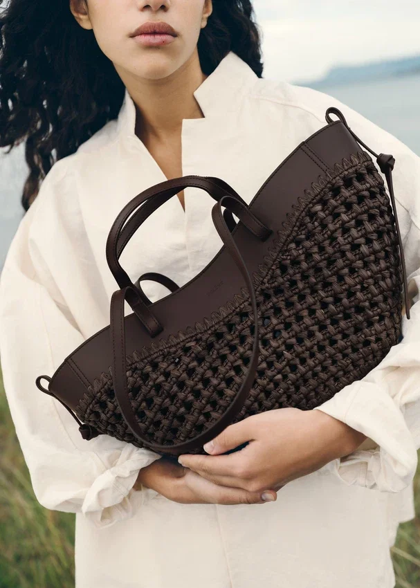 Cyme Mini Edition Raffia Ebony