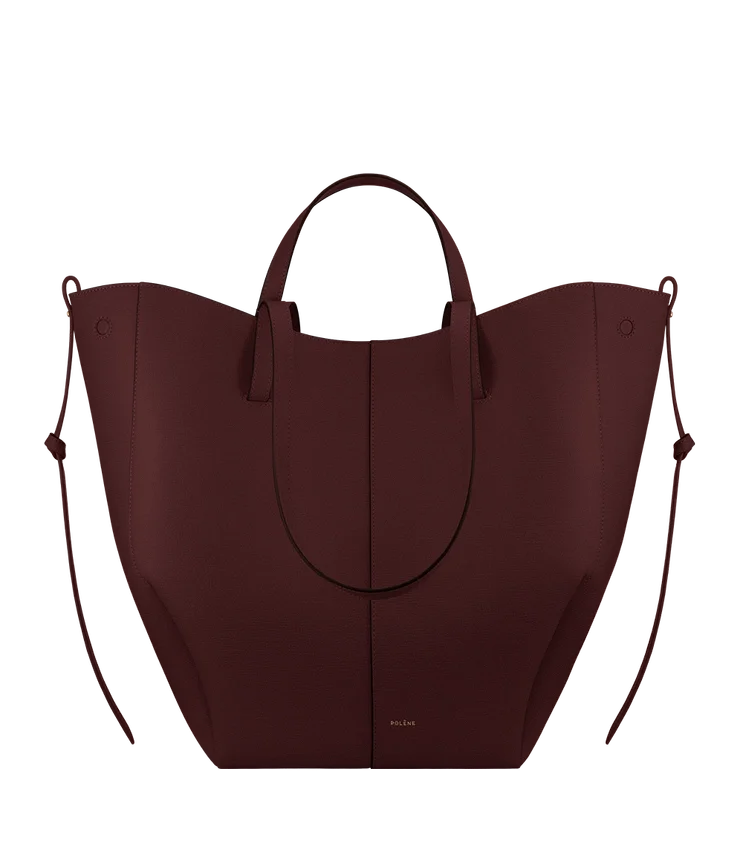 Cyme Tote Edition – teksturowana czarna wiśnia