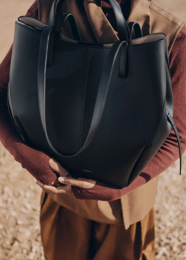 Cyme Tote Edition – teksturowana czerń