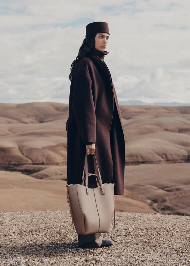 Cyme Tote Edition – teksturowana taupe
