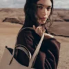 Cyme Tote Edition – teksturowana taupe