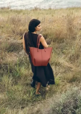 Cyme Tote Edition – teksturowana terakota