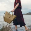 Cyme Tote Edition – teksturowana, w kolorze dymnej oliwki