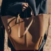 Cyme Tote Edition Textured Camel