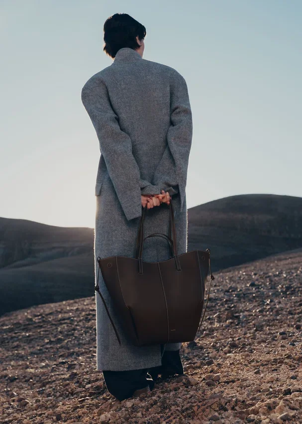 Cyme Tote Edition Textured Ebony