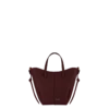Cyme Tote Nano Edition – teksturowana czarna wiśnia