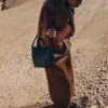 Cyme Tote Nano Edition – teksturowana czerń