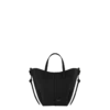 Cyme Tote Nano Edition – teksturowana czerń