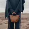 Cyme Tote Nano Edition Textured Camel