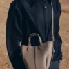 Cyme Tote Nano Edition w kolorze teksturowanego taupe