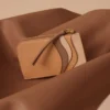 Etui na karty Atla Edition Trio w kolorze camelowym