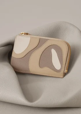 Etui na karty Atla, edycja Trio, kolor taupe