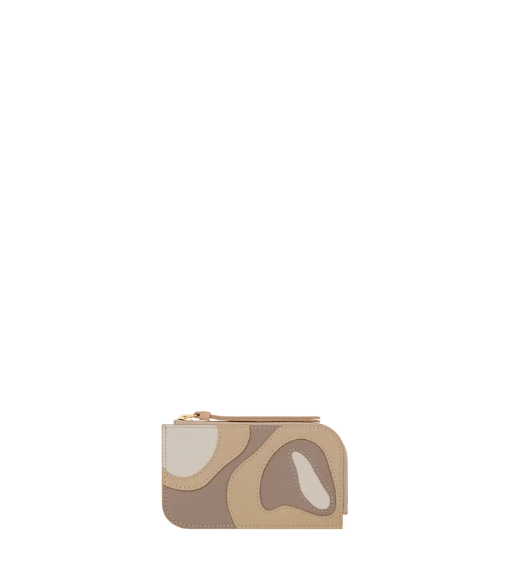 Etui na karty Atla, edycja Trio, kolor taupe