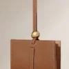 Etui na karty Kayé Edition Textured Duo w kolorze camelowym