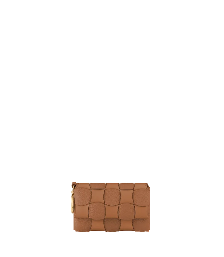 Etui na karty Neiti Edition Duo w kolorze camelowym