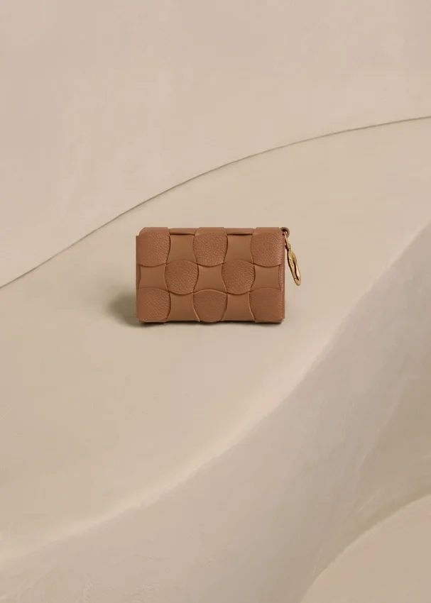 Etui na karty Neiti Edition Duo w kolorze camelowym
