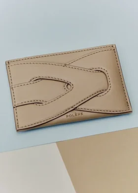 Etui na karty Nodde w kolorze piaskowym