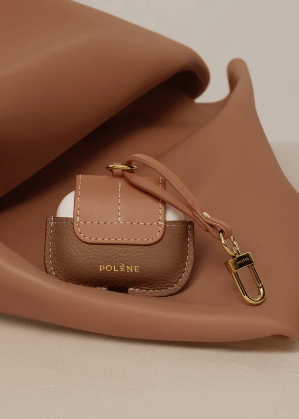 Etui na słuchawki AirPods Edition Duo w kolorze Camel