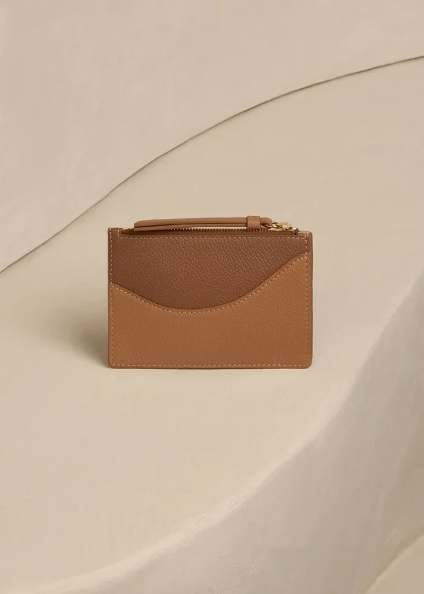 Etui Sierra Mini Edition Trio w kolorze Camel