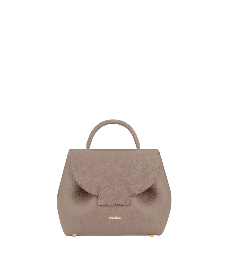 Numéro Un Nano Edition teksturowany w kolorze taupe